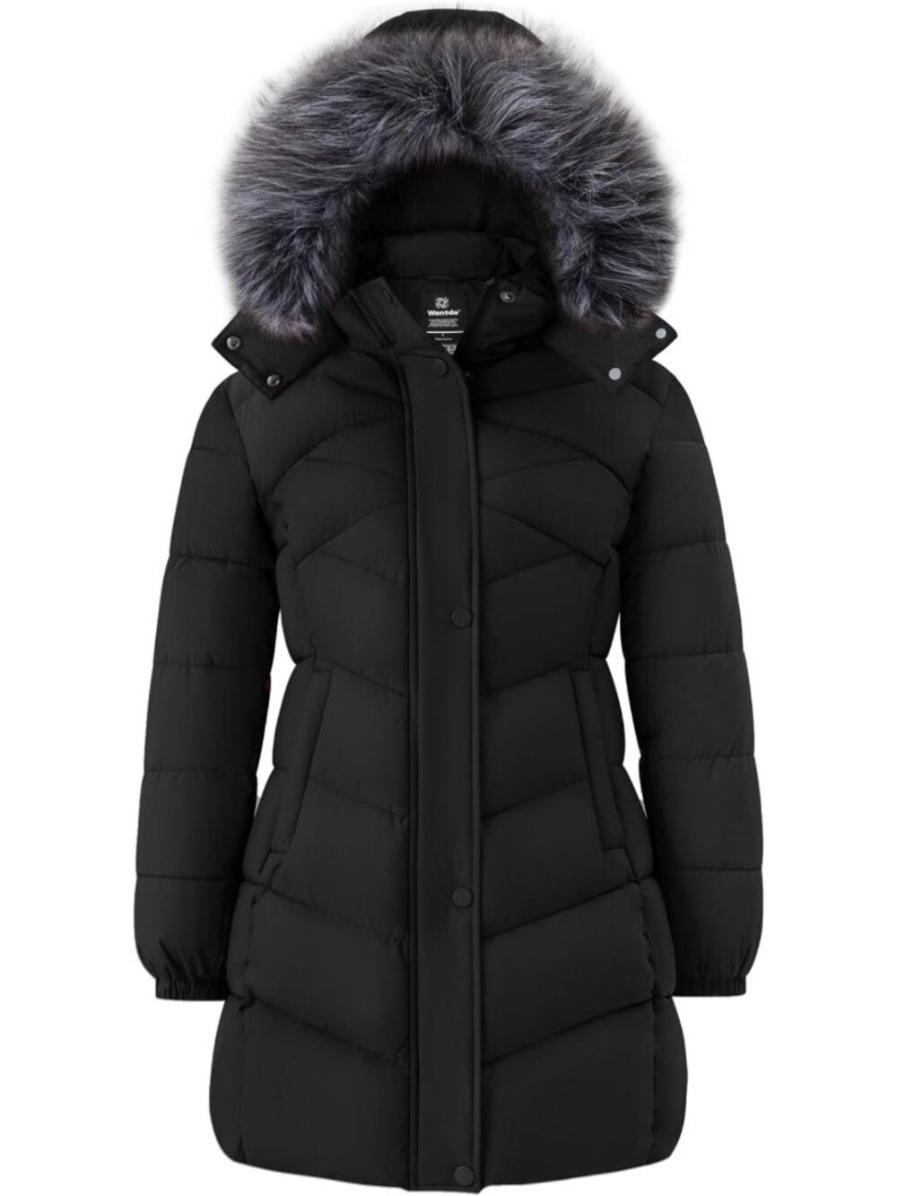 Cozy Women's Long Winter Puffer Coat - Lightweight & Plus Size Options Available